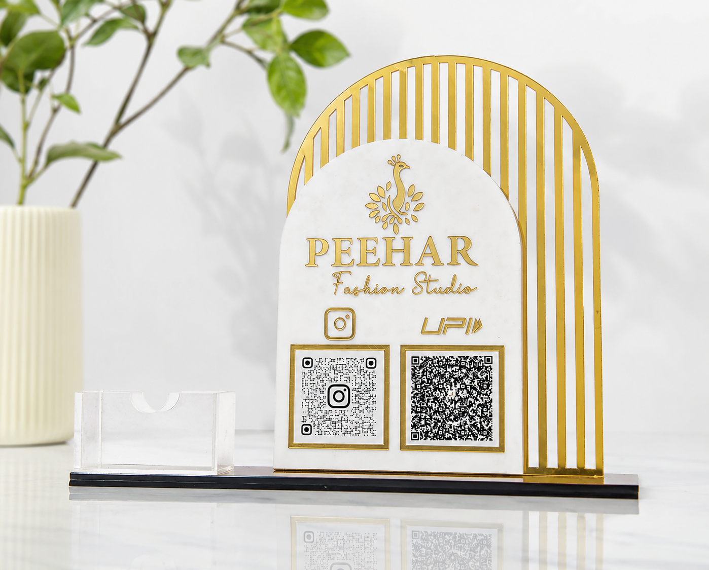 Acrylic Social Media Standee – Shree Sai Plastic