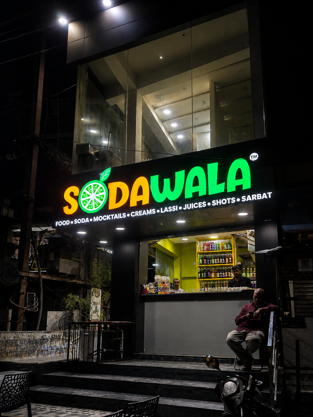 Sodawala – 3D LED Sign – Shree Sai Plastic
